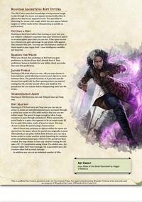 Roguish Archetype: The Rift Cutter - a rogue who thinks with portals : UnearthedArcana