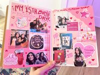 mine please give credits!! #journal #scrapbook #journalideas #aesthetic #art #diy #birthday #15thbirthday #fifteen #swiftie