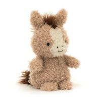 Jellycat Little Horse 7.08 Inch Soft Plush Stuffed Animals Toys Cute Gift   Package Include: 1 * Butterfly Fridge Magnets + 1 * Stuffed Toy   PLEASE NOTE: Your order will be shipped in compressed packaging, so if you mind, we don't recommend you buy it.