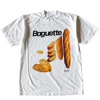 Baguette Tee Shirt Outfit  For Men  For Women Easy 30 day return policy