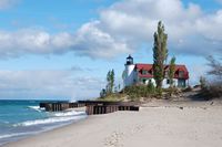 Point Betsie Lighthouse, Lake Michigan