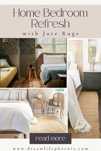 Looking to refresh your bedroom this autumn? Discover how a jute rug can give your space a cosy, rustic, yet chic makeover. With its natural fibres and earthy tones, a jute rug adds warmth and texture to any room. Plus, it’s eco-friendly and durable. Whether you’re aiming for a cosy, boho, or earthy bedroom vibe, these rugs are a home décor essential. Read the full article for more interior design tips and inspiration.

Images Credit: Check out the example pictures on the pin to see how designers at Bespoke Only, French Bedroom, and Plum Pretty have used this stylish and sustainable choice to transform bedrooms into serene retreats.