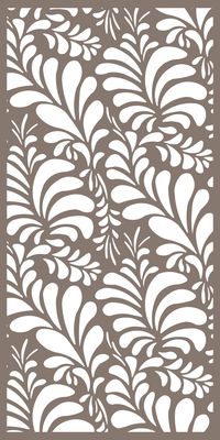 Laser Cut Floral Privacy Screen Pattern Free Vector cdr Download - Dezin.info