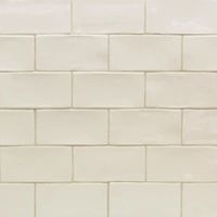 Make your residence look unique and attractive with the selection of this extra ordinary Ivy Hill Tile Catalina Vanilla Polished Ceramic Subway Wall Tile.