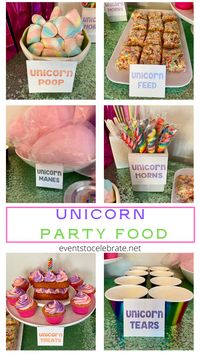 Just about every little girl goes through a unicorn phase. Give her a dream unicorn birthday party with these cute ideas!