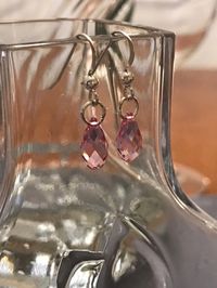 Sterling Silver Swarovski Crystal Earrings