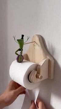 Credit 👉 Amedeo Capelli (IG: stoccafisso_design) . #productdesign #product #productdesigner #design #designer #automata #frog #unicycle #toiletpaper #fun #fundesign #interiordesign #homedecor