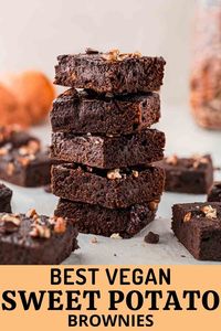 Sweet Potato Brownies (vegan)