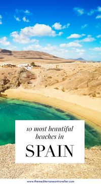 10 Best Beaches in Spain. With one of the longest coastlines in Europe, beach lovers are spoilt for choice in Spain. Here are 10 of the best Spanish beaches - from Mallorca's white sandy stunners to the dramatic Cathedrals and Cies in Northern Spain, and Costa Brava's picturesque coves. #spain #beach #travel #europe #tmtb