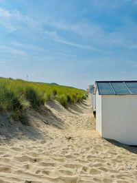 Beach hut in #cadzand #zeeland #netherlands