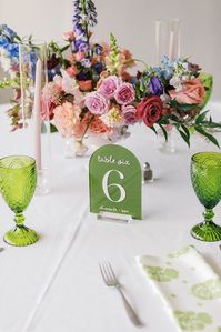 Gorgeous Pink and Green wedding in Virginia at Cedar Point Club in Suffolk