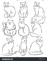 Find Cat Line Drawing stock images in HD and millions of other royalty-free stock photos, illustrations and vectors in the Shutterstock collection. Thousands of new, high-quality pictures added every day.  ... daha fazla