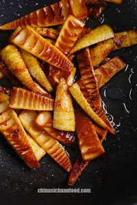 braised bamboo shoots|chinasichuanfood.com