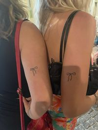 #matching #tattoo #coquette #summertattooinspo #sumerfun