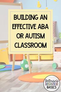 Creating an effective ABA or autism classroom requires careful planning, collaboration, and implementation of evidence-based practices. As a special education teacher and BCBA, I understand firsthand the challenges and complexities involved in setting up and running a successful classroom for individuals with autism spectrum disorder (ASD). In this blog post, we’ll explore key strategies and best practices for establishing an ABA or autism classroom that promotes learning, growth, and inclusion for all students.