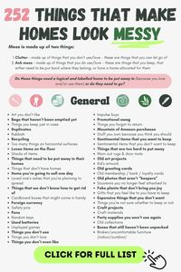 Hello lovely, need a little help with decluttering? This post shares a decluttering checklist with 252 items to get rid of, making your home look and feel less messy. Download the free PDF to keep yourself motivated! #DeclutteringChecklist #DeclutteringChallenge #DeclutterAndOrganizeChecklist