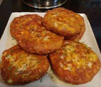 CANNED SALMON PATTIES