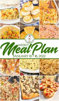 Weekly Meal Plan - Plain Chicken