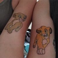 Tatouages de couples inspirés par Disney - Le Roi Lion | Tattoos ...