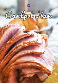 Crock Pot Ham is an easy way to throw together a holiday dinner or easy any-time meal. This recipe requires almost no effort on your end and turns out perfectly with perfect glaze and all! #crockpot #slowcooker #crockpotham #ham #holidaydinner