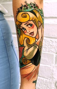 Princess Aurora Tattoo Design Images (Princess Aurora Ink Design Ideas)