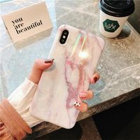 Luxury Aurora laser Marble Phone Cases For iPhone #marblecases #iphonecases #phonecases #aurora #laser #marble #iphone