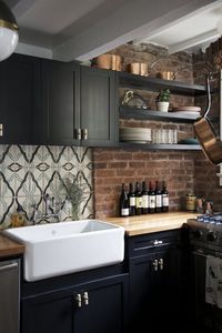 Dark Cabinets & the Most Stunning Backsplash. Looking for ideas for kitchen remodeling and decor? Whether you've already picked your most favorite of themes, you can find all kinds of inspiration for DIY or contractor projects in this decor tour!