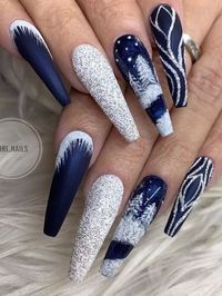 50 Gorgeous Winter Nail Ideas for the Holiday Season - Self-Care by Sum