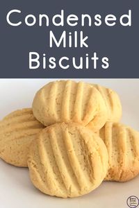 Condensed Milk Biscuits