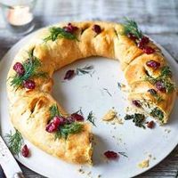 Vegan Christmas wreath