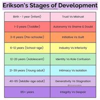 Erikson's stages of development are incredibly important for a CCLS to memorize. In knowing what conflicts children are facing at which ages, a CCLS can help the children through the mastery phase through each stage.