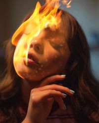 ArtStation - FIRE ON FACE, Atakan Karaca