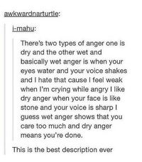 two types of anger