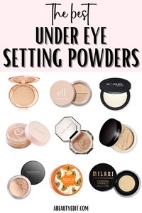 The best under eye setting powders are essential for your make routine. The best setting powder smooths fine lines and hides dark circles with ease. And yes, a few of these gems are from the drugstore! The best under eye setting powder for dry skin boosts hydration, too. best drugstore under eye setting powder | best setting powder drugstore