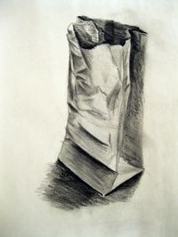 Charcoal Pencil Drawing