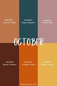 Halloween Color Palette 2024: 27 Schemes for a Spooky Season