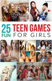 25 Fun Teen Games For Girls: we have compiled a list of 25 games that your teen will love playing with her pals.