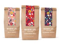 Coffee packaging for Suzy-Jo Donuts *student work*