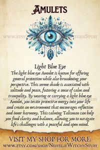 Charms, amulets, and talismans have long been cherished for their ability to bring luck, protection, and spiritual energy into people's lives. Rooted in ancient traditions and diverse cultures, these mystical objects hold deep symbolic meanings and powerful associations. Often worn or carried, they offer a tangible connection to the unseen forces of the world. Follow the link to explore the history and significance of charms, amulets, and talismans, and how they can enhance your spiritual journey. 🧿 https://neffeliewitchystuff.etsy.com/listing/1718077078