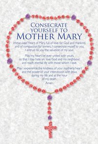 Consecration to Mother Mary