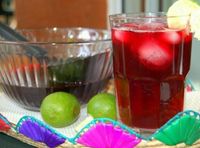 Yum... Id Pinch That! | Agua de Jamaica (Hibiscus Water) ---this is the most refreshing sweet and tart drink I have ever tasted!