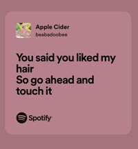 #lyrics #beabadoobee #apple #aesthetic