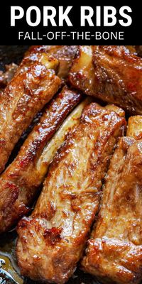 Succulent Sweet and Sour Pork Ribs - fall-off-the-bone, perfect for budget-friendly family dinner recipe and easy meal prep.