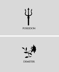 Poseidon and Demeter