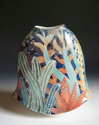 Succulent Thicket vase 2