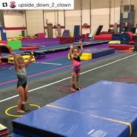 Over and back with the foam@cube - great idea by @upside_down_2_clown :) #recgympros | Instagram