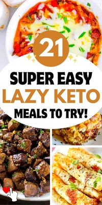 Craving quick and tasty lazy keto meals? These easy keto recipes are all ready in under 30 minutes and take no effort at all to make! #keto