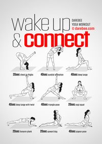 Wake Up & Connect Workout Concentration - Full Body - Difficulty 4 - Suitable for Beginners