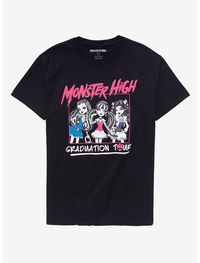 Monster High Graduation Tour Boyfriend Fit Girls T-Shirt