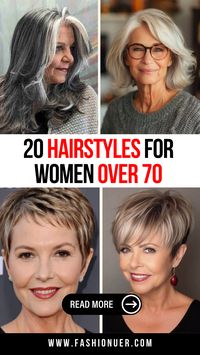 Looking for the perfect hairstyles for women over 70? These fabulous hairstyles for older women are perfect for anyone looking to revamp their look! Whether you're after best hairstyles for women over 70 or just want a fresh idea, these haircuts are timeless and stylish. Our guide to senior women hairstyles will inspire you to find the best cut that makes you feel fabulous and youthful.